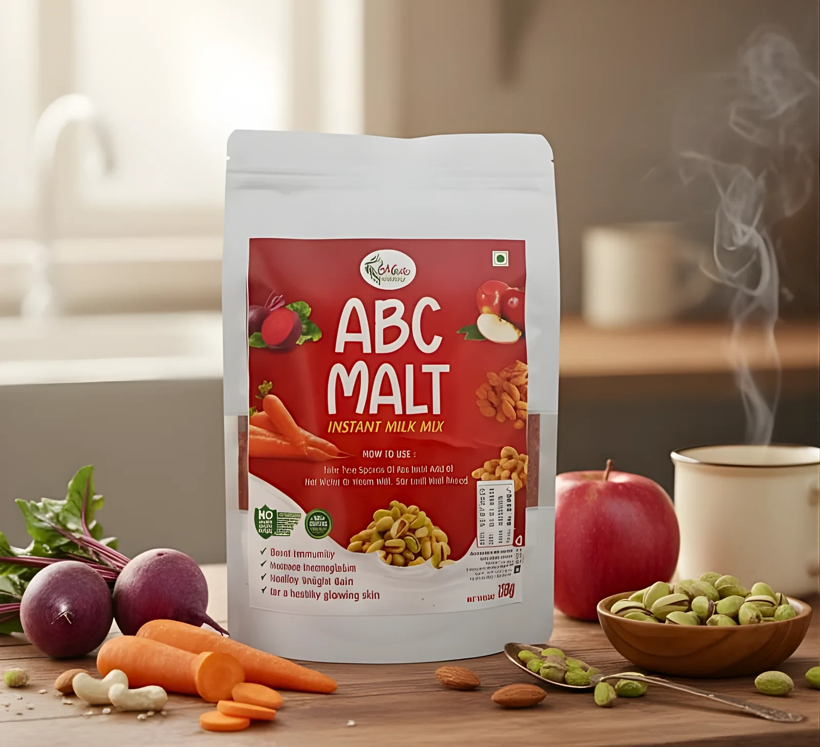 Nava Herbal ABC Malt 150g – Nutritious Energy & Health Drink